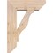 Ekena Millwork Funston Slat Smooth Bracket w/ Offset Brace, Douglas Fir, 7 1/2"W x 22"D x 30"H BKT0806X22X30FST06SDF - alternate 3